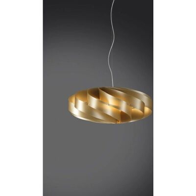 Iperbriko Linea Zero - Lámpara Colgante Moderna 3 Luces Oro Iperbriko Linea Zero - Lámpara Colgante Moderna 3 Luces Oro