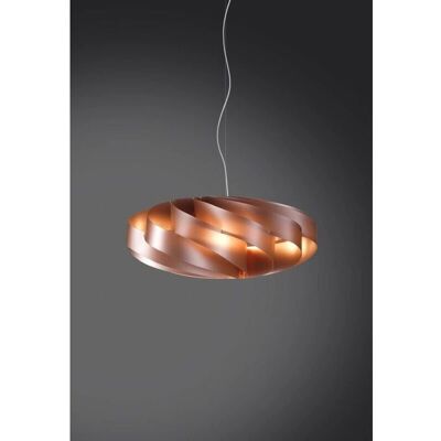 LINEA ZERO Lámpara Colgante Moderna de Cobre 3 Luces LINEA ZERO Lámpara Colgante Moderna de Cobre 3 Luces