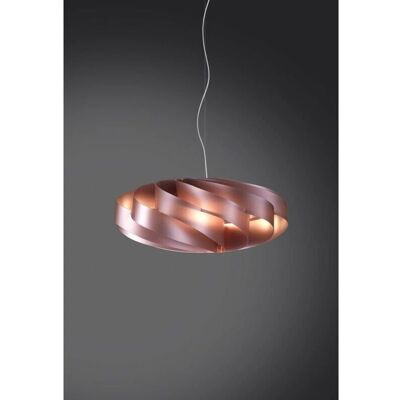 LINEA ZERO Lámpara Colgante Rosa 3 Luces 70x70cm - Lámpara Suspendida LINEA ZERO Lámpara Colgante Rosa 3 Luces 70x70cm - Lámpara Suspendida