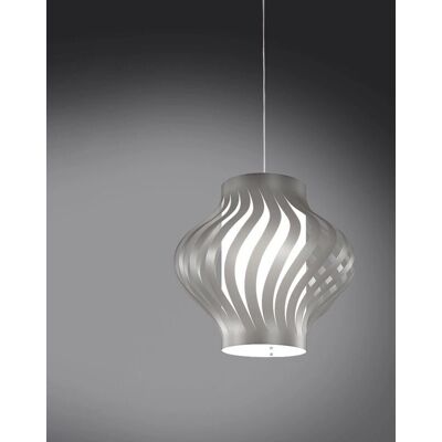 IPERBRIKO Linea Zero - Lampada a Sospensione Moderna - Argento IPERBRIKO Linea Zero - Lampada a Sospensione Moderna - Argento