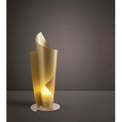 IPERBRIKO Linea Zero - Lámpara de Mesa Moderna Oro - Italia IPERBRIKO Linea Zero - Lámpara de Mesa Moderna Oro - Italia