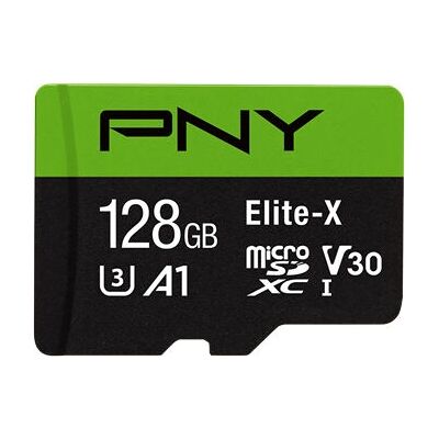PNY Elite-X 128 GB MicroSDXC - Carte mémoire - Publicité PNY Elite-X 128 GB MicroSDXC - Carte mémoire - Publicité
