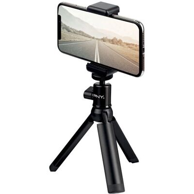 PNY Universal Tripod - Smartphone/Action-Kamera - 3 Beine - Schwarz PNY Universal Tripod - Smartphone/Action-Kamera - 3 Beine - Schwarz