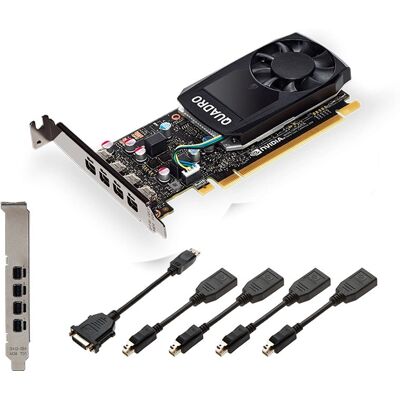 PNY VCQP1000V2-PB Tarjeta gráfica NVIDIA Quadro P1000 V2 4 GB GDDR5 PNY VCQP1000V2-PB Tarjeta gráfica NVIDIA Quadro P1000 V2 4 GB GDDR5