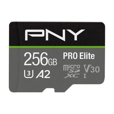 PNY 256 GB MicroSDXC UHS-I Class 10 Speicherkarte - Mit Adapter PNY 256 GB MicroSDXC UHS-I Class 10 Speicherkarte - Mit Adapter