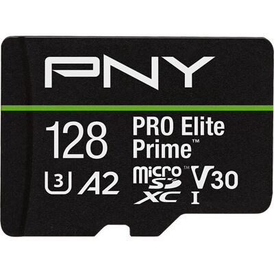 Carte Mémoire MicroSDXC PNY Elite Prime 128GB - Classe 10 - Publicité Carte Mémoire MicroSDXC PNY Elite Prime 128GB - Classe 10 - Publicité