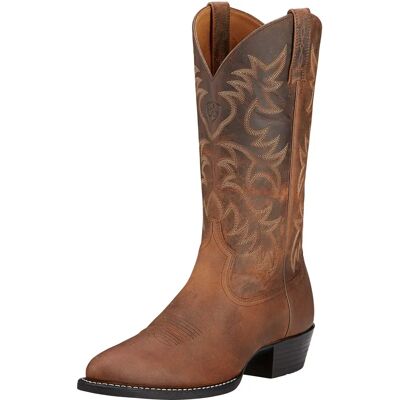 Bottes en Cuir Marron ARIAT Pointe R - Bottes - Publicité Bottes en Cuir Marron ARIAT Pointe R - Bottes - Publicité