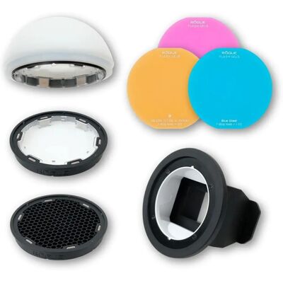 Kit flash compact ROGUE avec petit adaptateur - Accessoire pour appareil photo - Publicité Kit flash compact ROGUE avec petit adaptateur - Accessoire pour appareil photo - Publicité