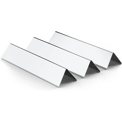 Barras de sabor em aço inoxidável Onlyfire para Weber Spirit 200 Series E210, S210 - Peça de reposição para churrasqueira Barras de sabor em aço inoxidável Onlyfire para Weber Spirit 200 Series E210, S210 - Peça de reposição para churrasqueira