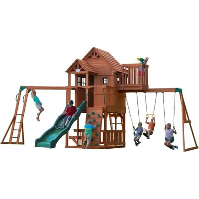 Backyard Discovery Skyfort II Kletterturm - Spielturm Backyard Discovery Skyfort II Kletterturm - Spielturm