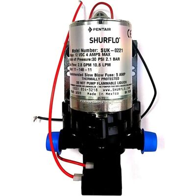 Pompa wody Shurflo Trail King - 10,6 L/min - 30 PSI - Kamper, Łódź, Solary Pompa wody Shurflo Trail King - 10,6 L/min - 30 PSI - Kamper, Łódź, Solary