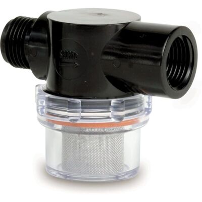 Filtro de agua Shurflo por Pentair Twist-On - Bol transparente - Entrada 1/2" - Compatible con bomba Filtro de agua Shurflo por Pentair Twist-On - Bol transparente - Entrada 1/2" - Compatible con bomba