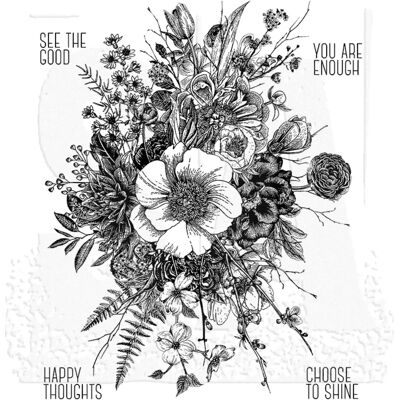 Stampers Anonymous Tim Holtz - Glorious Garden - Sellos de goma Stampers Anonymous Tim Holtz - Glorious Garden - Sellos de goma