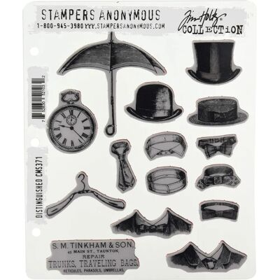 Stampers Anonymous_AGW Distinguished Cling Stamps - Stamps Stampers Anonymous_AGW Distinguished Cling Stamps - Stamps