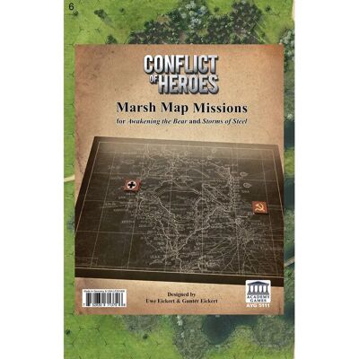 Academy Games Conflitto degli Eroi Mappe Paludose - Gioco da tavolo Academy Games Conflitto degli Eroi Mappe Paludose - Gioco da tavolo