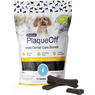 NaturVet Proden PlaqueOff System Mini Dog Bones - Small Size & Dental Care NaturVet Proden PlaqueOff System Mini Dog Bones - Small Size & Dental Care