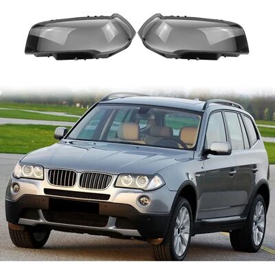 BMW X3 E83 Headlight Lens Cover Set - Clear BMW X3 E83 Headlight Lens Cover Set - Clear