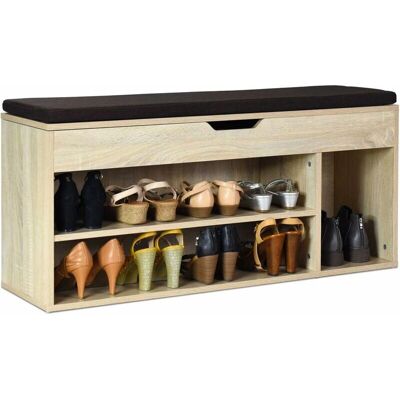 COSTWAY - ZapateroConAsientoNatural - Natural COSTWAY - ZapateroConAsientoNatural - Natural