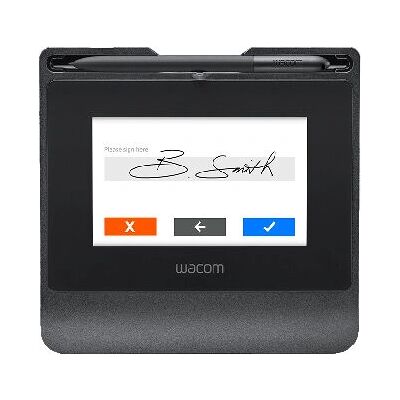 Wacom STU-540 Tablette de signature noire 12,7cm - Graphiques et stylets - Publicité Wacom STU-540 Tablette de signature noire 12,7cm - Graphiques et stylets - Publicité