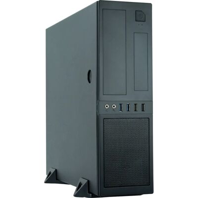 Boîtier PC Compact Chieftec CS-12B Noir - Tour Moyenne Boîtier PC Compact Chieftec CS-12B Noir - Tour Moyenne