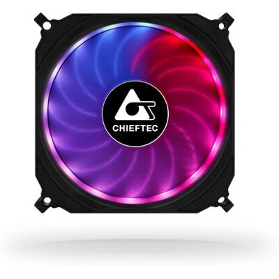 Chieftec CF-1225RGB Computer Gehäuselüfter RGB 120mm Chieftec CF-1225RGB Computer Gehäuselüfter RGB 120mm