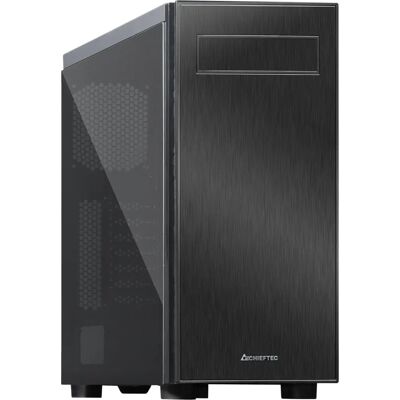 Chieftec AL-02B-TG-OP Computer Kabinet Tårn Sort - PC Chieftec AL-02B-TG-OP Computer Kabinet Tårn Sort - PC