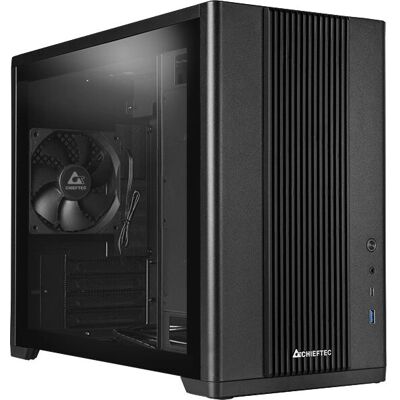 Chieftec BX-10B-OP Kompaktes Mini Tower Gehäuse - Schwarz Chieftec BX-10B-OP Kompaktes Mini Tower Gehäuse - Schwarz