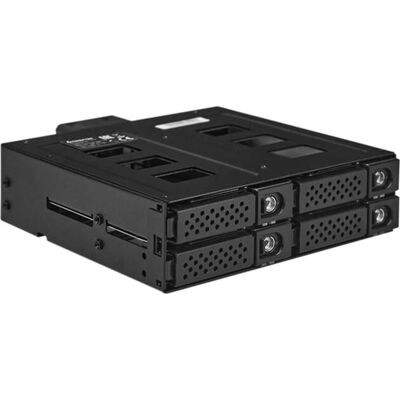 Chieftec CBP-425 Backplane - Understøtter 4x 2,5-tommer SATA/SAS HDD/SSD - Låsbart metalhus Chieftec CBP-425 Backplane - Understøtter 4x 2,5-tommer SATA/SAS HDD/SSD - Låsbart metalhus