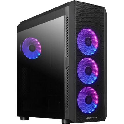 Chieftec Scorpion 4 Midi Tower Schwarz - PC-Gehäuse Chieftec Scorpion 4 Midi Tower Schwarz - PC-Gehäuse