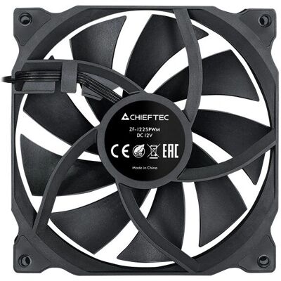 Chieftec ZF-1225PWM 120mm PWM Tuuletin - Tietokoneen jäähdytysjärjestelmä Chieftec ZF-1225PWM 120mm PWM Tuuletin - Tietokoneen jäähdytysjärjestelmä