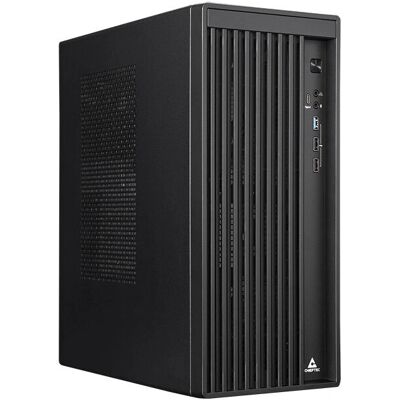 Chieftec Musta Midi Tower - Kompaktinen PC-kotelo - Tukee Micro-ATX & ATX Chieftec Musta Midi Tower - Kompaktinen PC-kotelo - Tukee Micro-ATX & ATX
