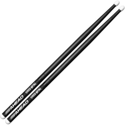 Baguettes de batterie Ahead JJ1 Speed Metal - Légères, durables, précises - Publicité Baguettes de batterie Ahead JJ1 Speed Metal - Légères, durables, précises - Publicité