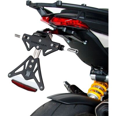 Barracuda Support De Plaque D'immatriculation Ducati Hypermotard 821 - Portátil de matrícula Barracuda Support De Plaque D'immatriculation Ducati Hypermotard 821 - Portátil de matrícula