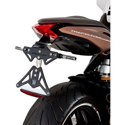 Support de Plaque Barracuda MV Agusta Brutale-800 - Publicité Support de Plaque Barracuda MV Agusta Brutale-800 - Publicité