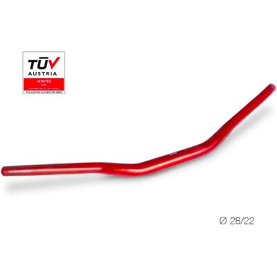Guidon Barracuda - Section variable, 28/22mm, Certifié TUV - Publicité Guidon Barracuda - Section variable, 28/22mm, Certifié TUV - Publicité