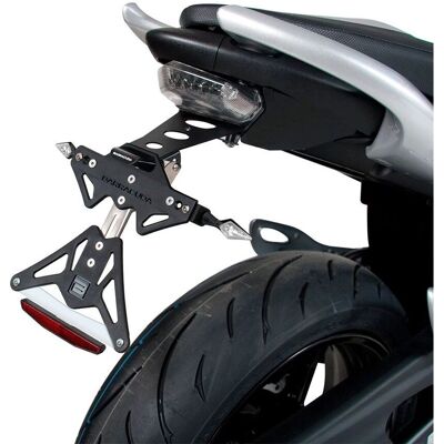 Support de Plaque Reclinable Barracuda pour Suzuki Gladius - Accessoire Moto - Publicité Support de Plaque Reclinable Barracuda pour Suzuki Gladius - Accessoire Moto - Publicité