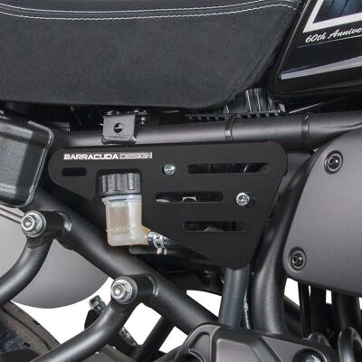 Panneaux latéraux en aluminium Barracuda Yamaha XSR 700 - Accessoires moto - Publicité Panneaux latéraux en aluminium Barracuda Yamaha XSR 700 - Accessoires moto - Publicité