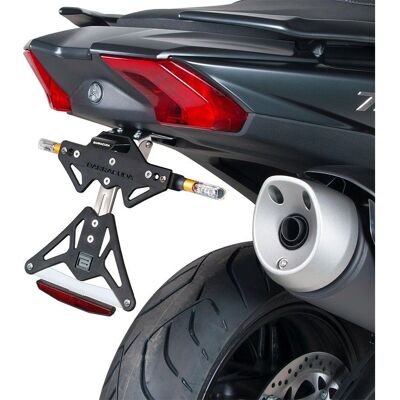 Porta matrícula Barracuda Yamaha T-Max 530 - Accesorio de moto Porta matrícula Barracuda Yamaha T-Max 530 - Accesorio de moto