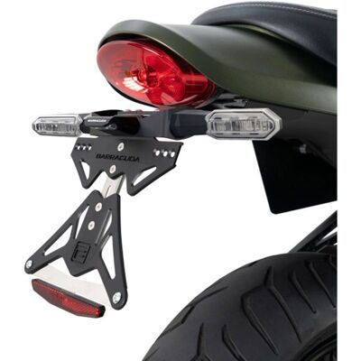 Support de Plaque Barracuda - Porte-Numéro Ducati Honda - Publicité Support de Plaque Barracuda - Porte-Numéro Ducati Honda - Publicité