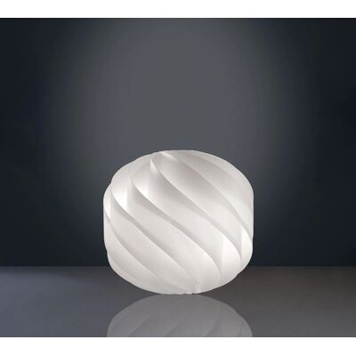 LINEA ZERO Globe Tischlampe - Modern, Weiß, 25x25x23 cm LINEA ZERO Globe Tischlampe - Modern, Weiß, 25x25x23 cm