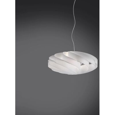 LINEA ZERO - Lámpara de suspensión plana - 50cm - Diseño moderno minimalista LINEA ZERO - Lámpara de suspensión plana - 50cm - Diseño moderno minimalista