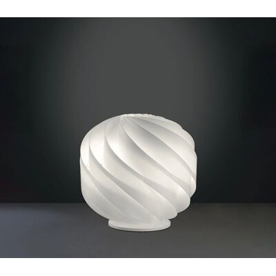 IPERBRIKO Linea Zero - Lampada da Tavolo Globe 1 Luce Bianco Polilux - Lampada da Tavolo IPERBRIKO Linea Zero - Lampada da Tavolo Globe 1 Luce Bianco Polilux - Lampada da Tavolo