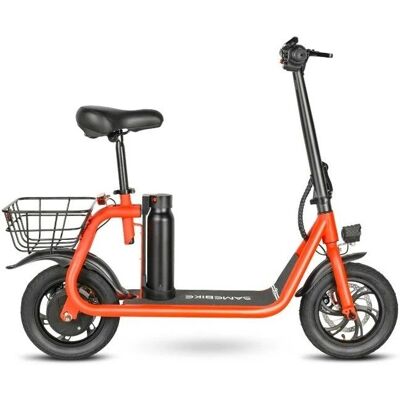Trottinette électrique pliable Samebike SM-C01 - Rouge - Publicité Trottinette électrique pliable Samebike SM-C01 - Rouge - Publicité