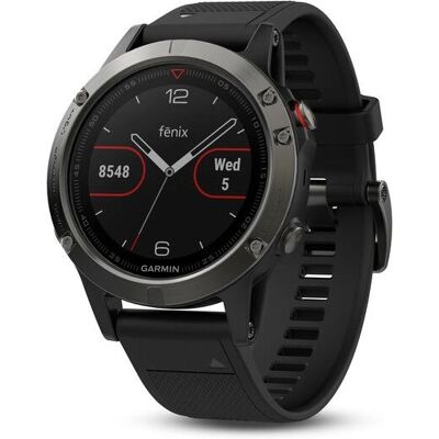 Garmin Fenix 5 Sapphire Smartwatch - GPS, Hartslag, Waterdicht Garmin Fenix 5 Sapphire Smartwatch - GPS, Hartslag, Waterdicht