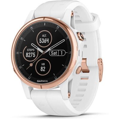 Garmin fenix 5S Plus Sapphire - GPS-Uhr - Schwarz Garmin fenix 5S Plus Sapphire - GPS-Uhr - Schwarz