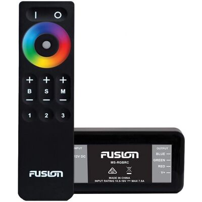 Control remoto Garmin para cambio de color de luces Fusion - Negro Control remoto Garmin para cambio de color de luces Fusion - Negro