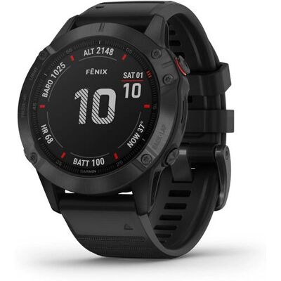 Montre GPS Multisports Garmin Fenix 6 Pro - Noir - Publicité Montre GPS Multisports Garmin Fenix 6 Pro - Noir - Publicité