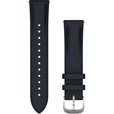 Garmin Navy Leather Watch Strap - Smart Wearable Accessories Garmin Navy Leather Watch Strap - Smart Wearable Accessories