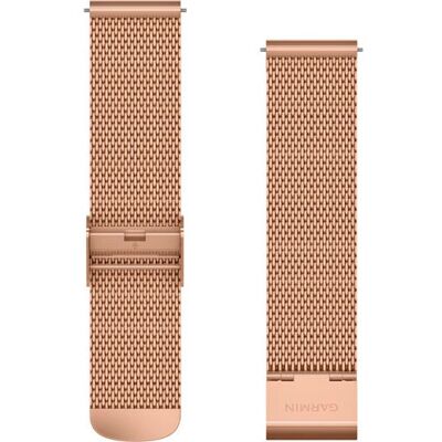 Garmin - 010-12924-24 - Silver metallrem med snabbkoppling Garmin - 010-12924-24 - Silver metallrem med snabbkoppling
