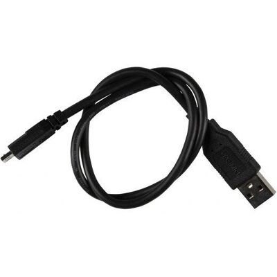 Cavo USB Garmin Micro USB 2A - USB A - Nero - Ricarica e Dati Cavo USB Garmin Micro USB 2A - USB A - Nero - Ricarica e Dati